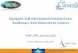 European and International Nanolectronic Roadmaps: from 