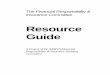 Financial Responsibility Resource Guide