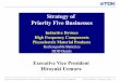 Strategy of Priority Five Businesses - TDK