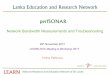 Lanka Education and Research Network perfSONAR