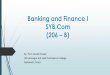 Banking and Finance I - DACC