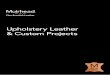 Upholstery Leather & Custom Projects