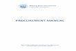MRC Procurement Manual