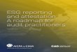 ESG reporting and attestation: A roadmap for audit 