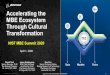Accelerating the MBE Ecosystem Through Cultural Transformation