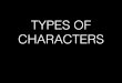 Types of Characters Keynote - Weebly