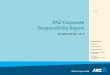 ANZ Corporate Responsibility Report