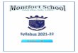 SYLLABUS BREAK UP 2021-22 - montfortschooldelhi.in