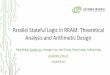 Parallel Stateful Logic in RRAM: Theoretical Analysis and 
