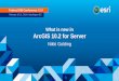 What is new in ArcGIS 10.2 for Server