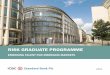 RISK GRADUATE PROGRAMME - Industrial and Commercial Bank 