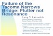 Failure of the Tacoma Narrows Bridge: Flutter not Resonance