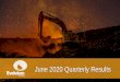 June 2020 Quarterly Results - Evolution Mining
