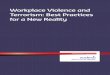 Workplace Violence and Terrorism: Best Practices for a New 