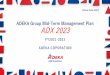 ADEKA Group Mid-Term Management Plan ADX 2023