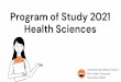 Program of Study 2021 - Khon Kaen University