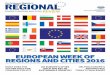 EUROPEAN WEEK OF REGIONS AND CITIES 2016