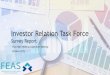 Investor Relation Task Force - FEAS