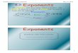 6.3laws of exponents.notebook