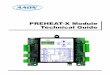PREHEAT-X Module Technical Guide Rev. E
