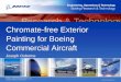 Chromate-free Exterior Painting for Boeing Commercial Aircraft