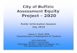 City of Buffalo Assessment Equity Project - 2020