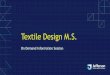 Textile Design M.S