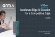 SensiML Overview: Accelerate Edge AI Creation for a 