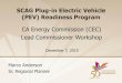 CA Energy Commission (CEC) Lead Commissioner Workshop
