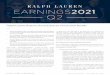Ralph Lauren Reports Second Quarter Fiscal 2021 Results