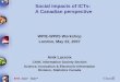 Social impacts of ICTs - OECD