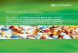 The Safety of Vitamins and Minerals in Food Supplements 