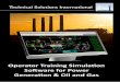 Operator Training Simulaon Soware for Power Generaon & Oil 