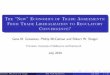 The ﬁNewﬂEconomics of Trade Agreements: From Trade 