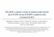 POLARIX: a phase 3 study of polatuzumab vedotin plus R-CHP 