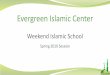 Weekend Islamic School - EIC - San Jose