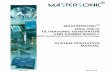 MASTERSONIC MSG.X00.IX ULTRASONIC GENERATOR AND …