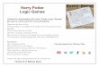 Harry Potter Logic Games - Royal Baloo