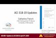 ACI 318-19 Updates (ACI 318-19) -