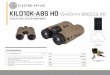 ELECTRO-OPTICS KILO10K-ABS HD 10x42mm BINOCULAR