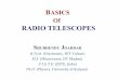BASICS Of RADIO TELESCOPES