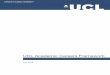 UCL Academic Careers Framework