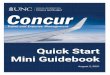 Concur Quick Start Mini Guidebook - Finance and Budget