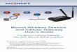 Monnit Wireless Sensors and Cellular Gateway User’s Guide