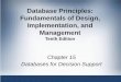 Database Principles: Fundamentals of Design 