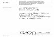 GAO-11-801 Antibiotic Resistance: Agencies Have Made 