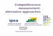 Competitiveness measurement: an alternative approach