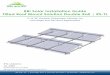 RBI Solar Installation Guide Tilted Roof Mount Solution 