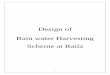 Design of Rain water Harvesting Scheme at Raila