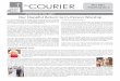 TheCOURIER Volume 64, No. 5 Welcome to the Light Our 